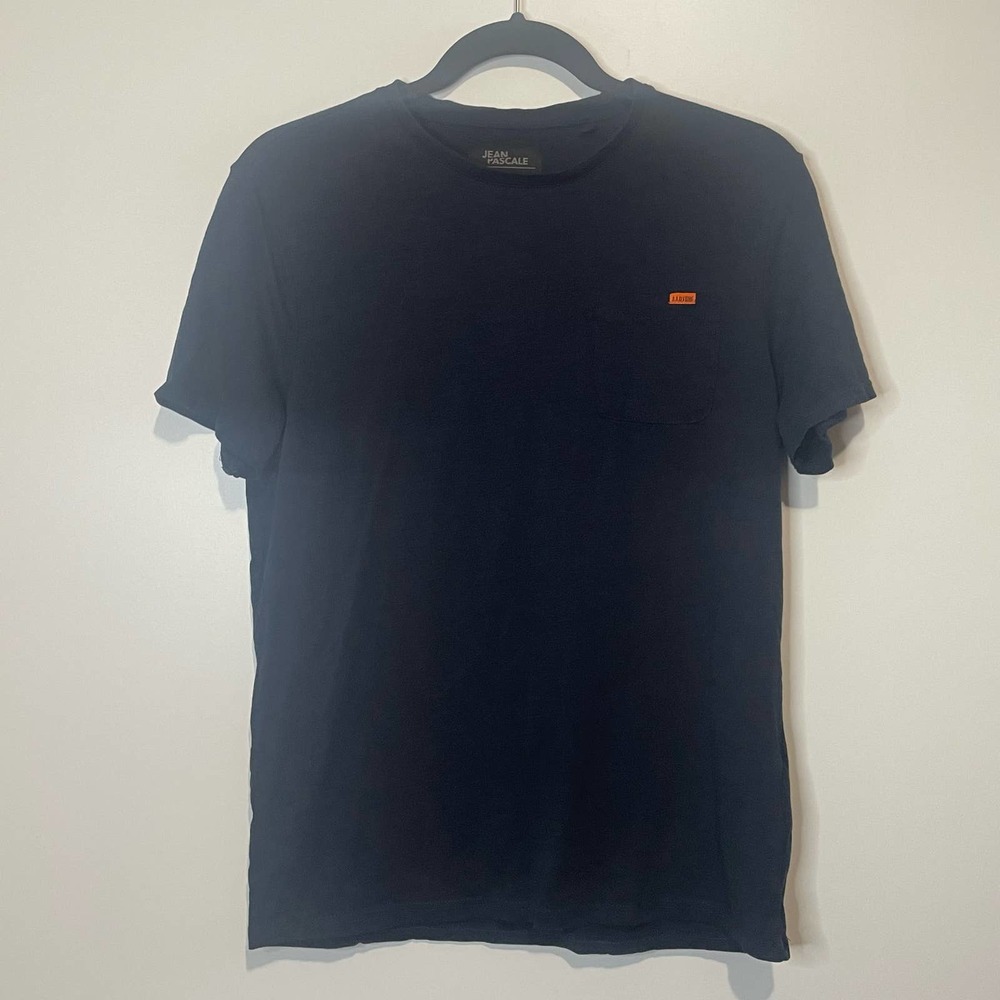 Jean Pascale Men's Pocket Tshirt Navy size Small